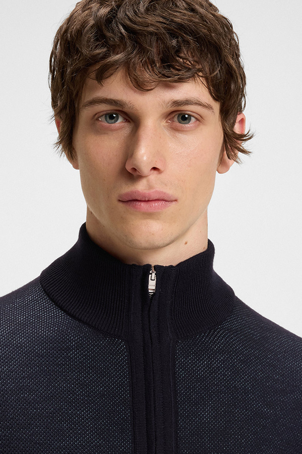 ΠΛΕΚΤΗ ΖΑΚΕΤΑ BOSS - 404 ΜΠΛΕ